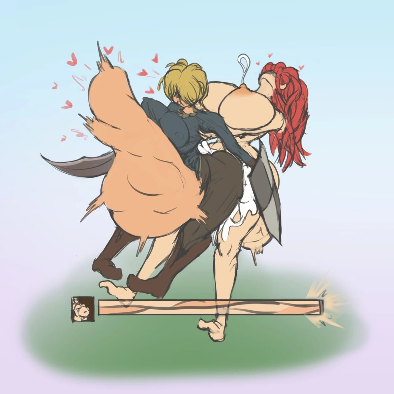 Darn Invaders porn comic picture 4