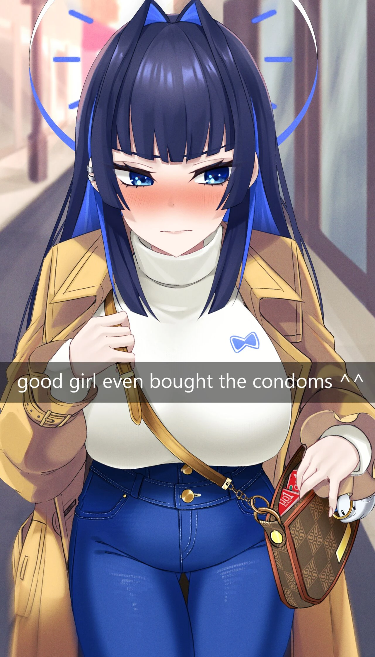 Date Night with Kronii porn comic picture 2