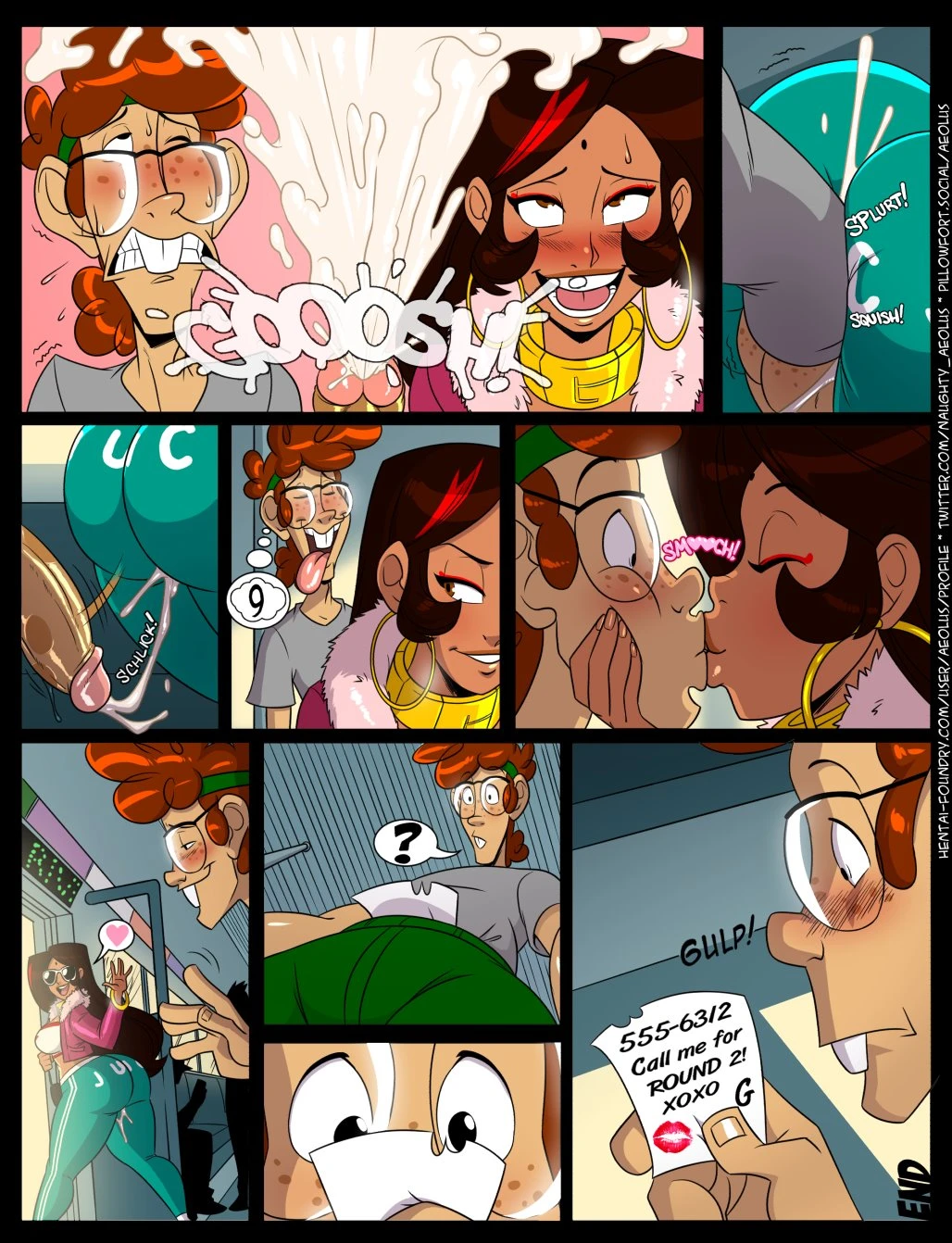 Davey x Gala - Ridin' the D Train porn comic picture 8