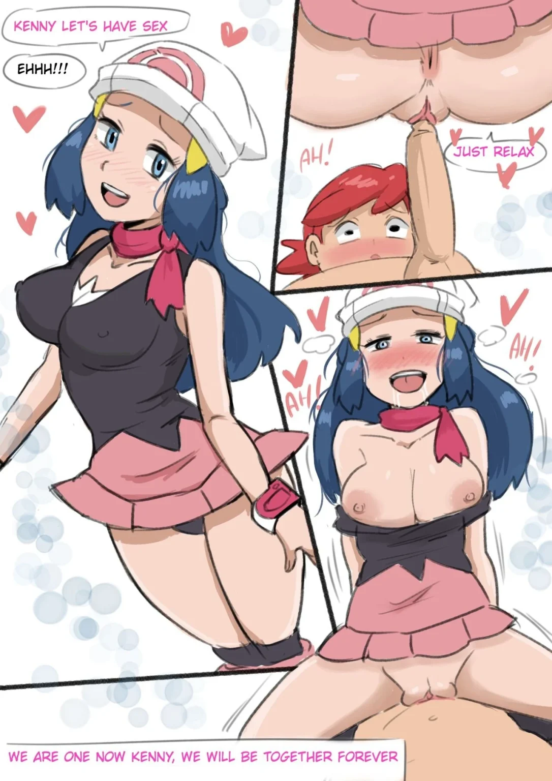 Dawn porn comic picture 1