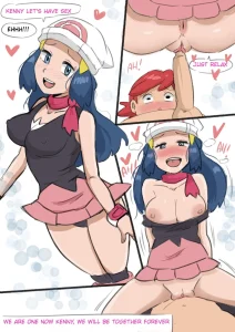 Dawn porn comic picture 1