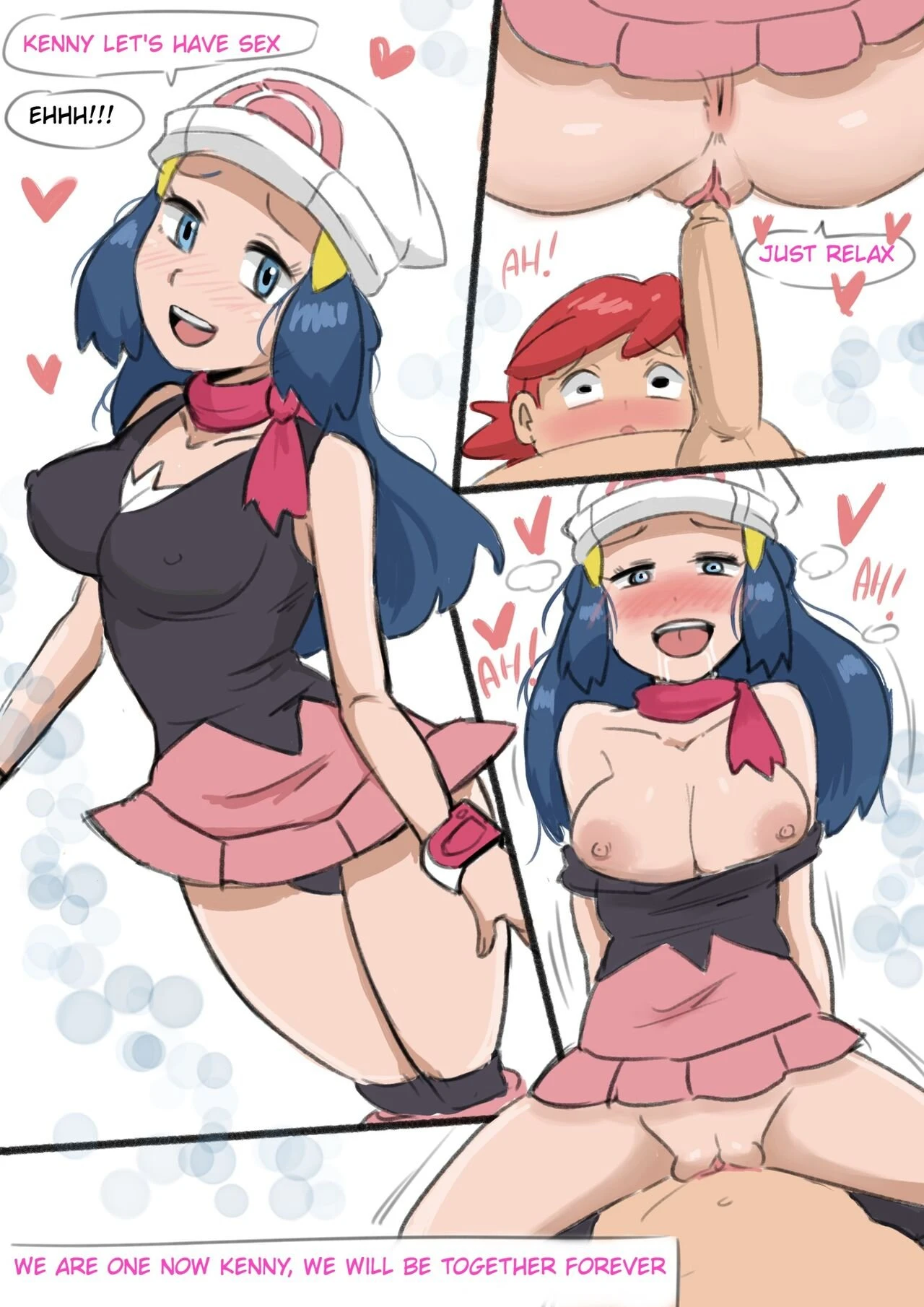 Dawn porn comic picture 1