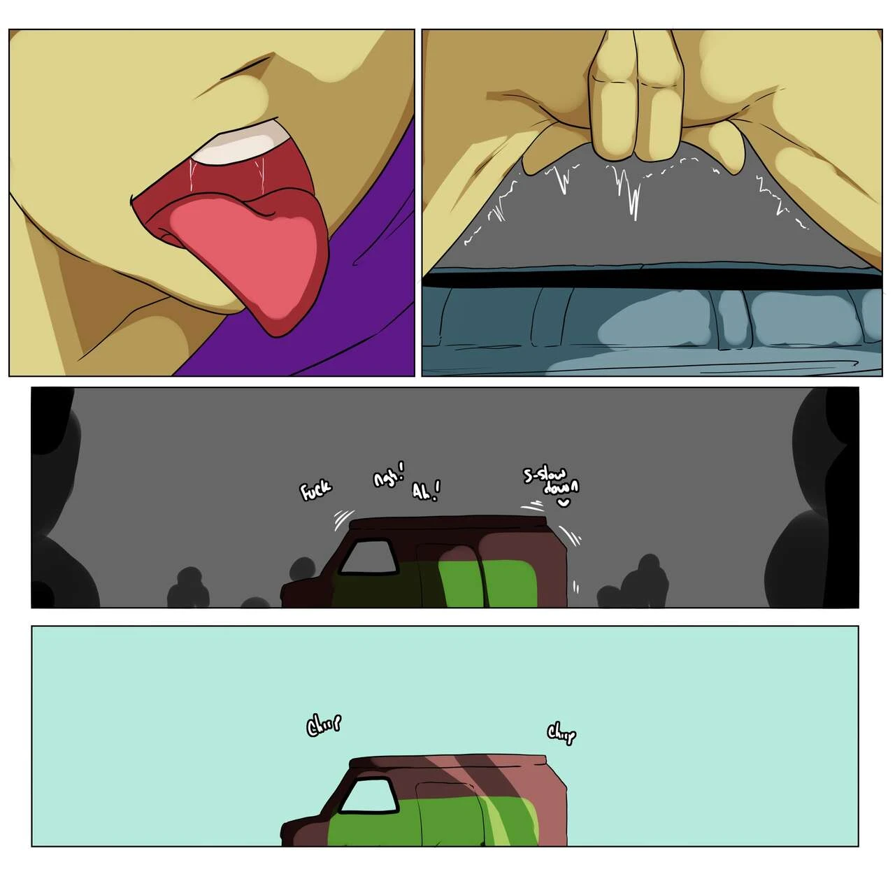 Dazzling Van porn comic picture 15