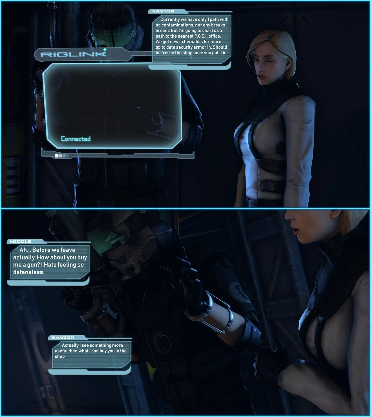 Dead Space - Forgotten porn comic picture 12
