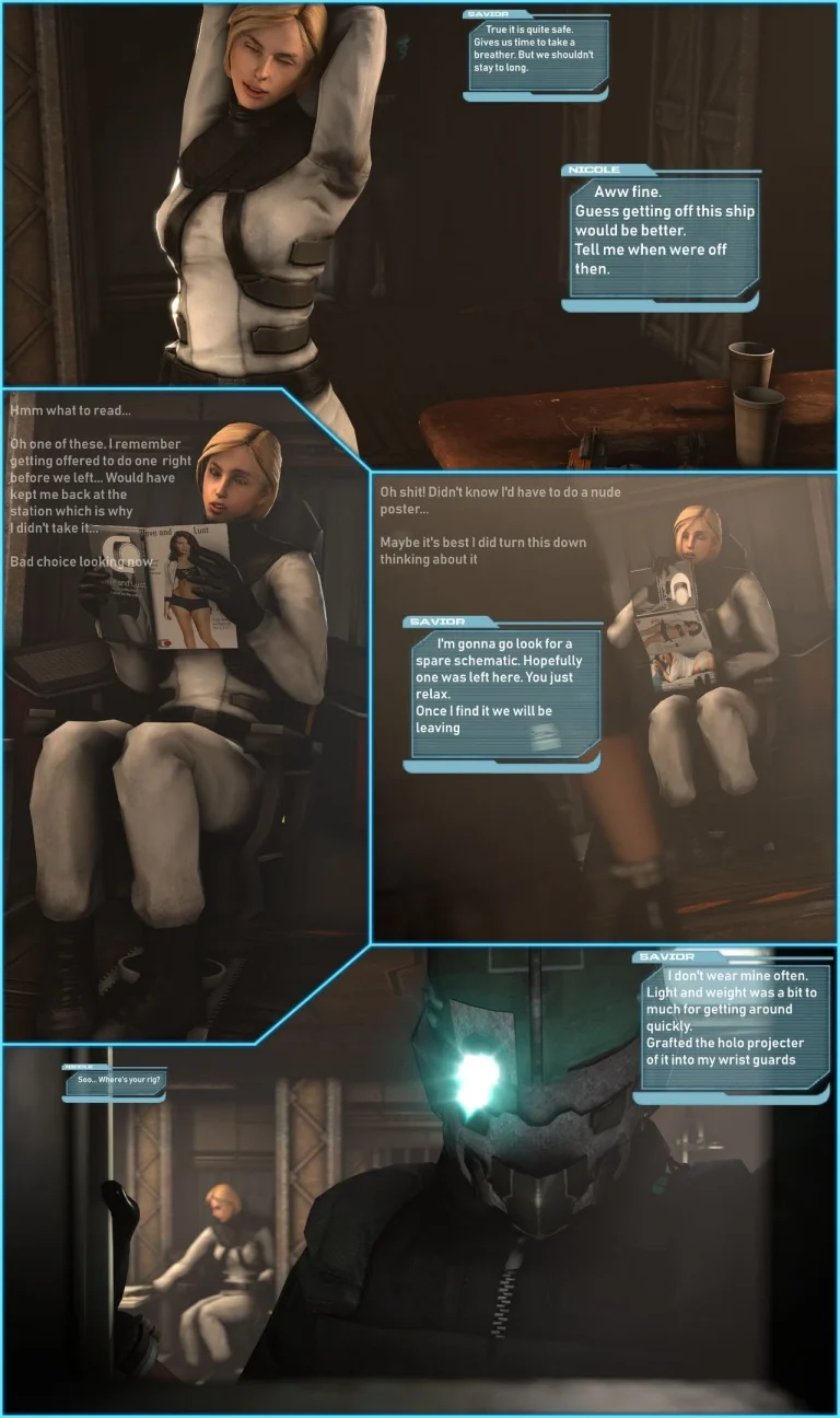 Dead Space - Forgotten porn comic picture 16