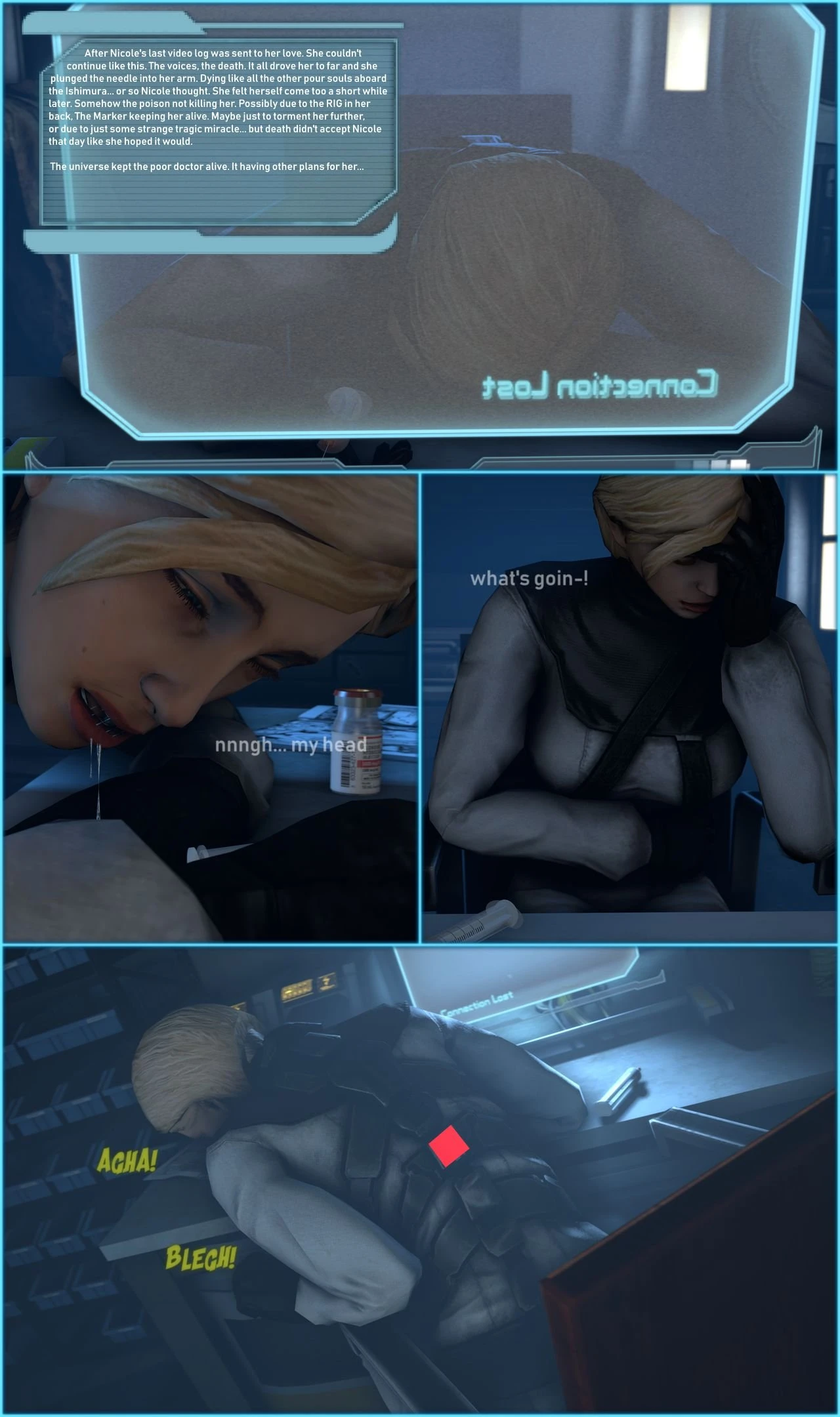 Dead Space - Forgotten porn comic picture 2