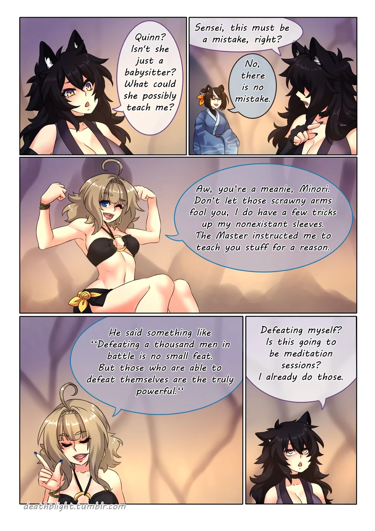 Deathblight 5 porn comic picture 3