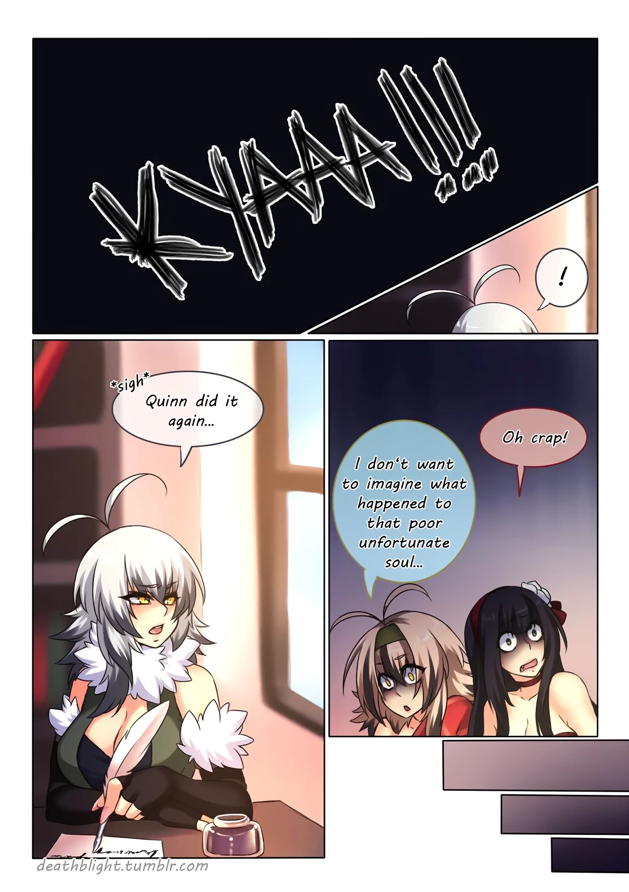 Deathblight 5 porn comic picture 49