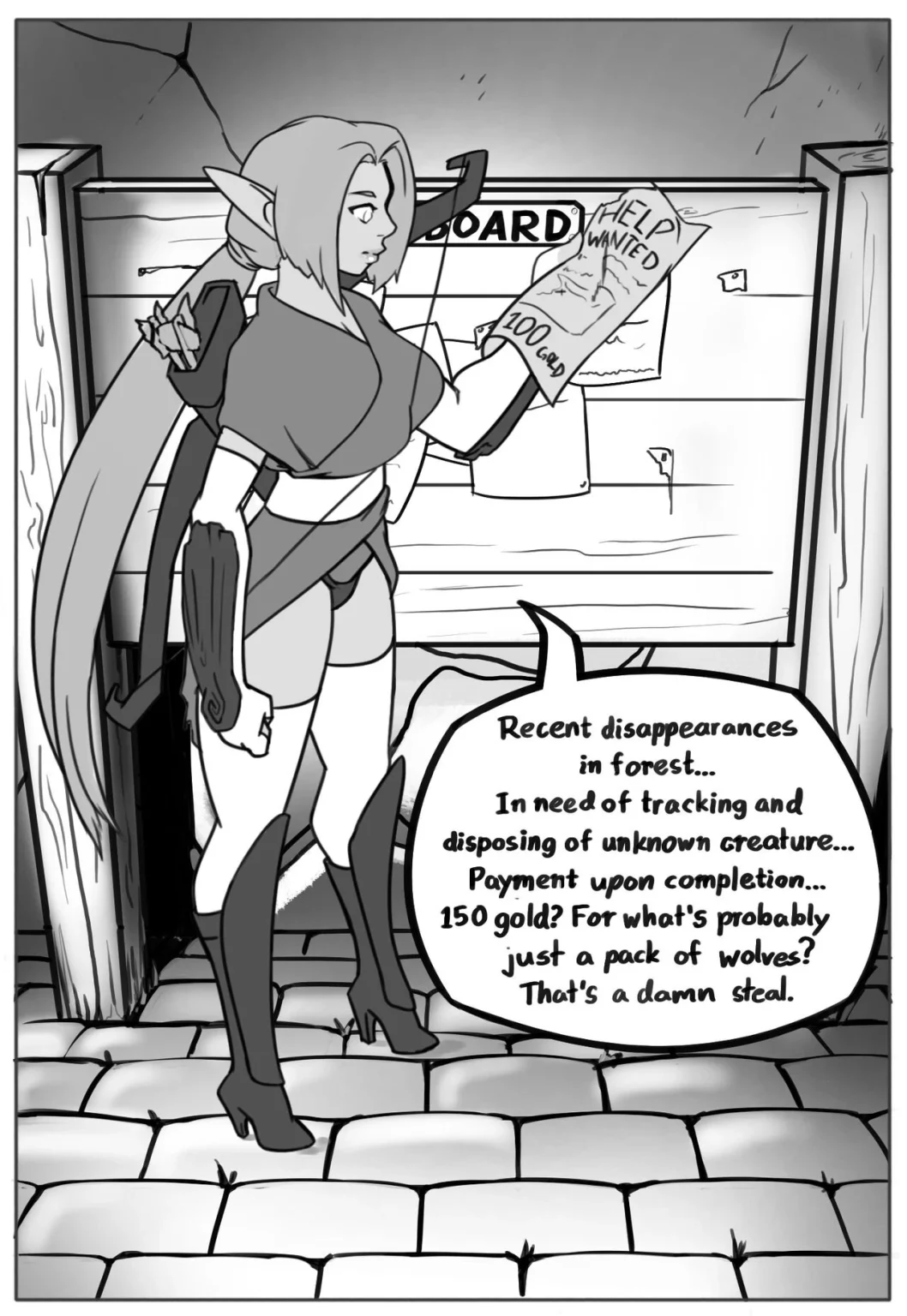 Deceptive Bounties porn comic picture 1
