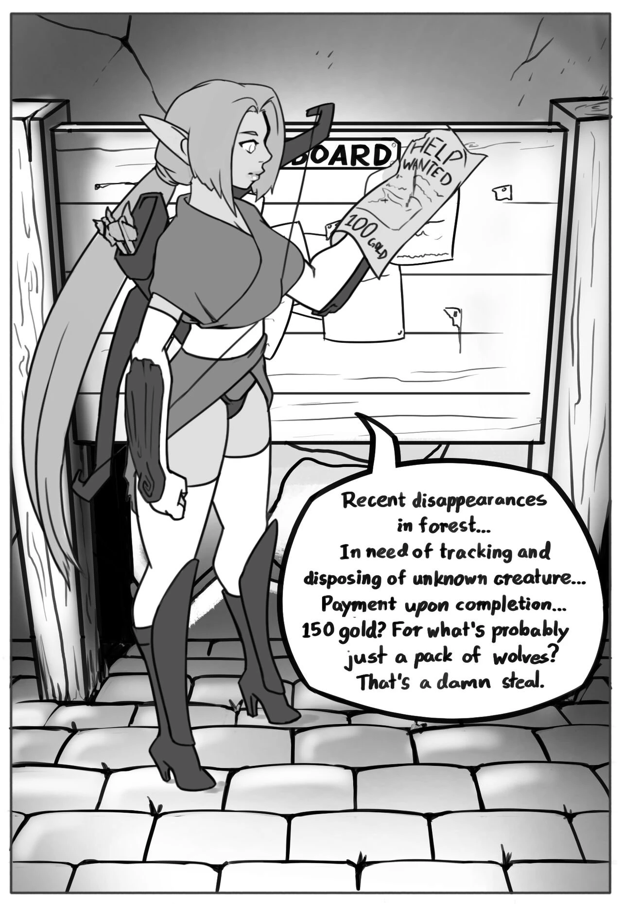 Deceptive Bounties porn comic picture 1