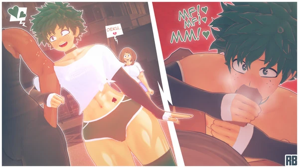 Deku’s Secret Friend porn comic picture 1