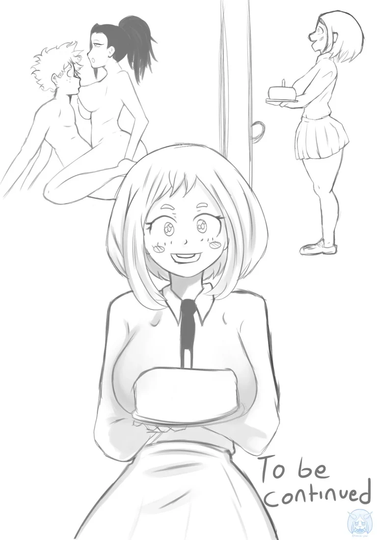 Deku's birthday porn comic picture 4