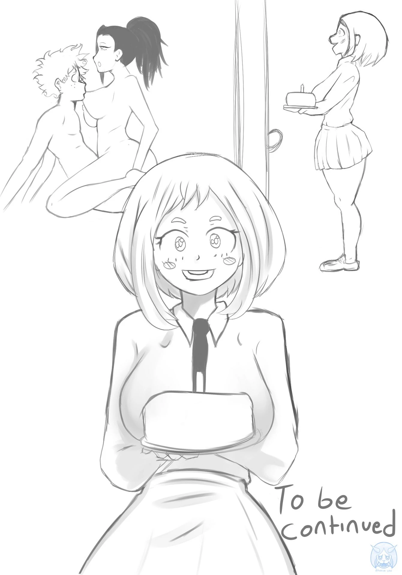 Deku's birthday porn comic picture 4