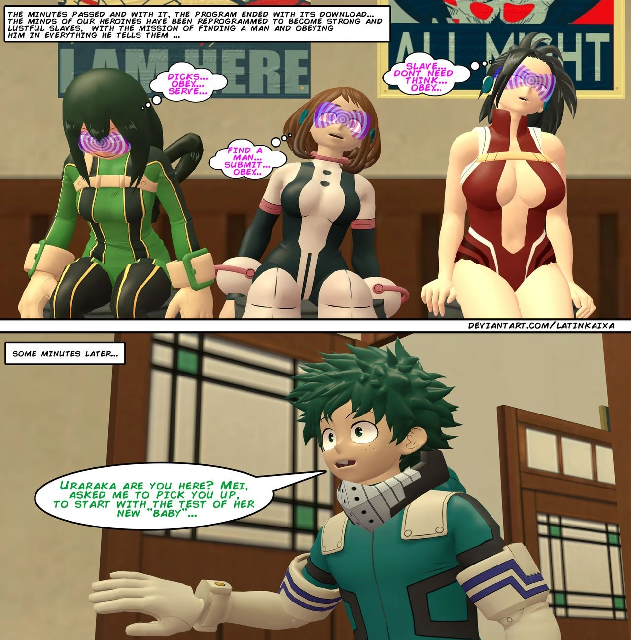 Deku's Gift porn comic picture 4