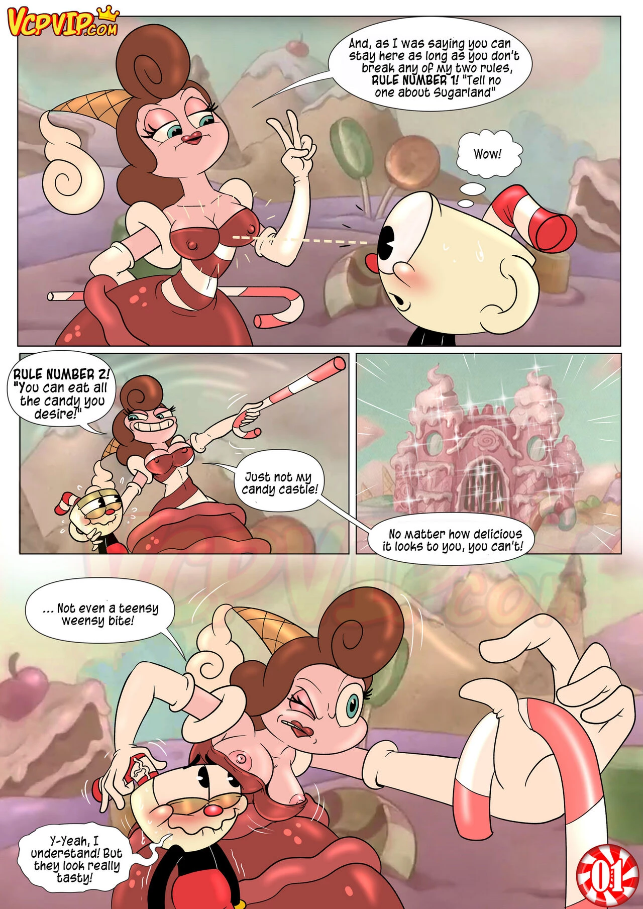 Delightfully Sweet Bon Bon porn comic picture 2