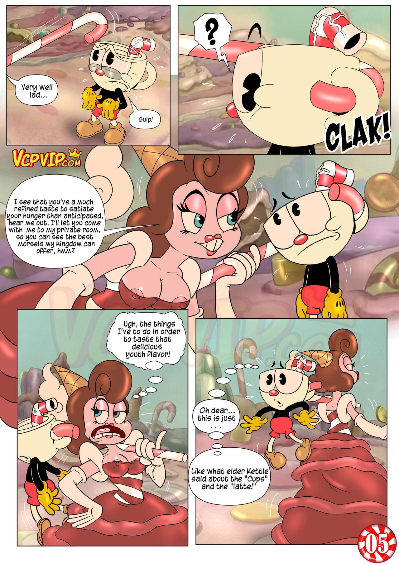 Delightfully Sweet Bon Bon porn comic picture 6