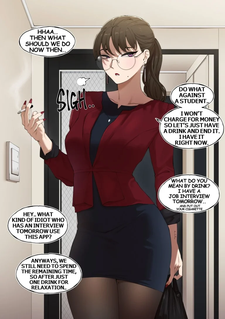 Delivery MILF porn comic picture 23