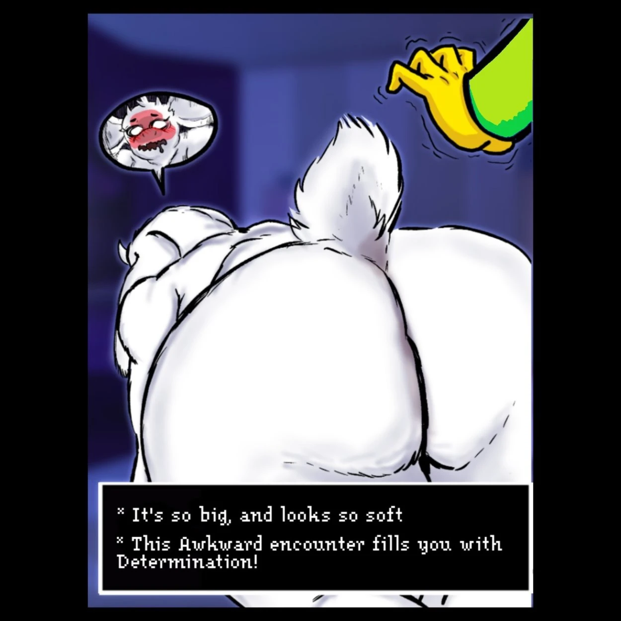 Deltarune Horny Ending porn comic picture 2