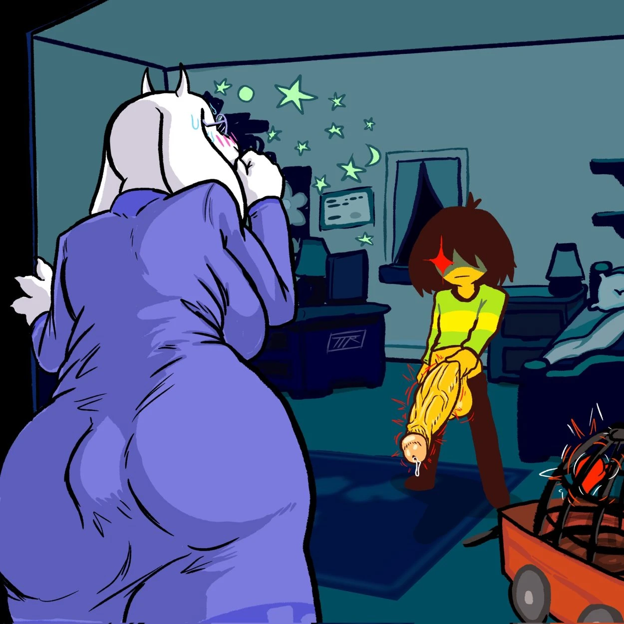 Deltarune Horny Ending porn comic picture 4