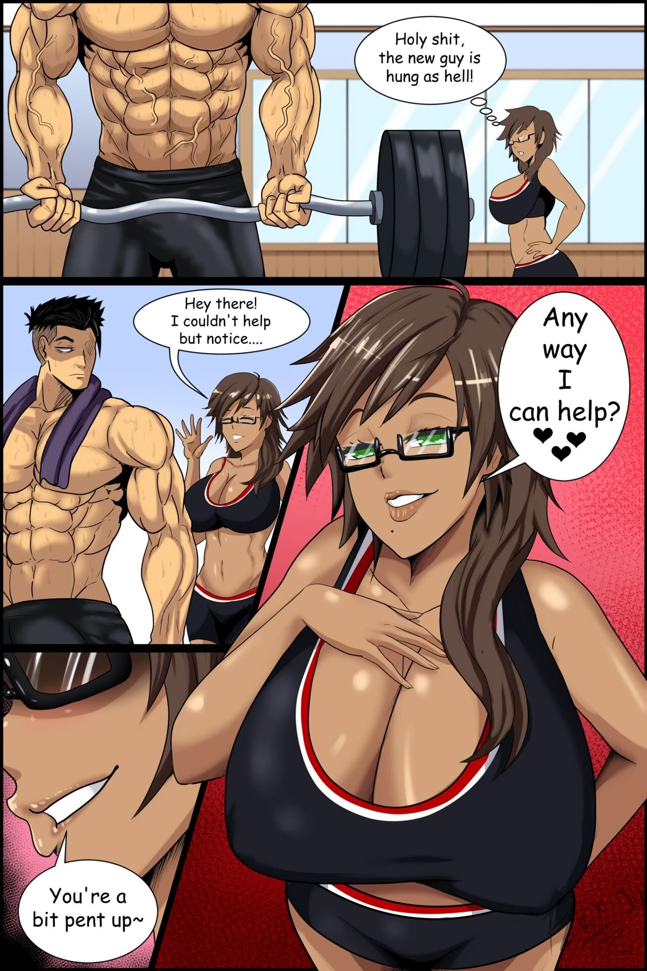 Demanding Routine porn comic picture 2