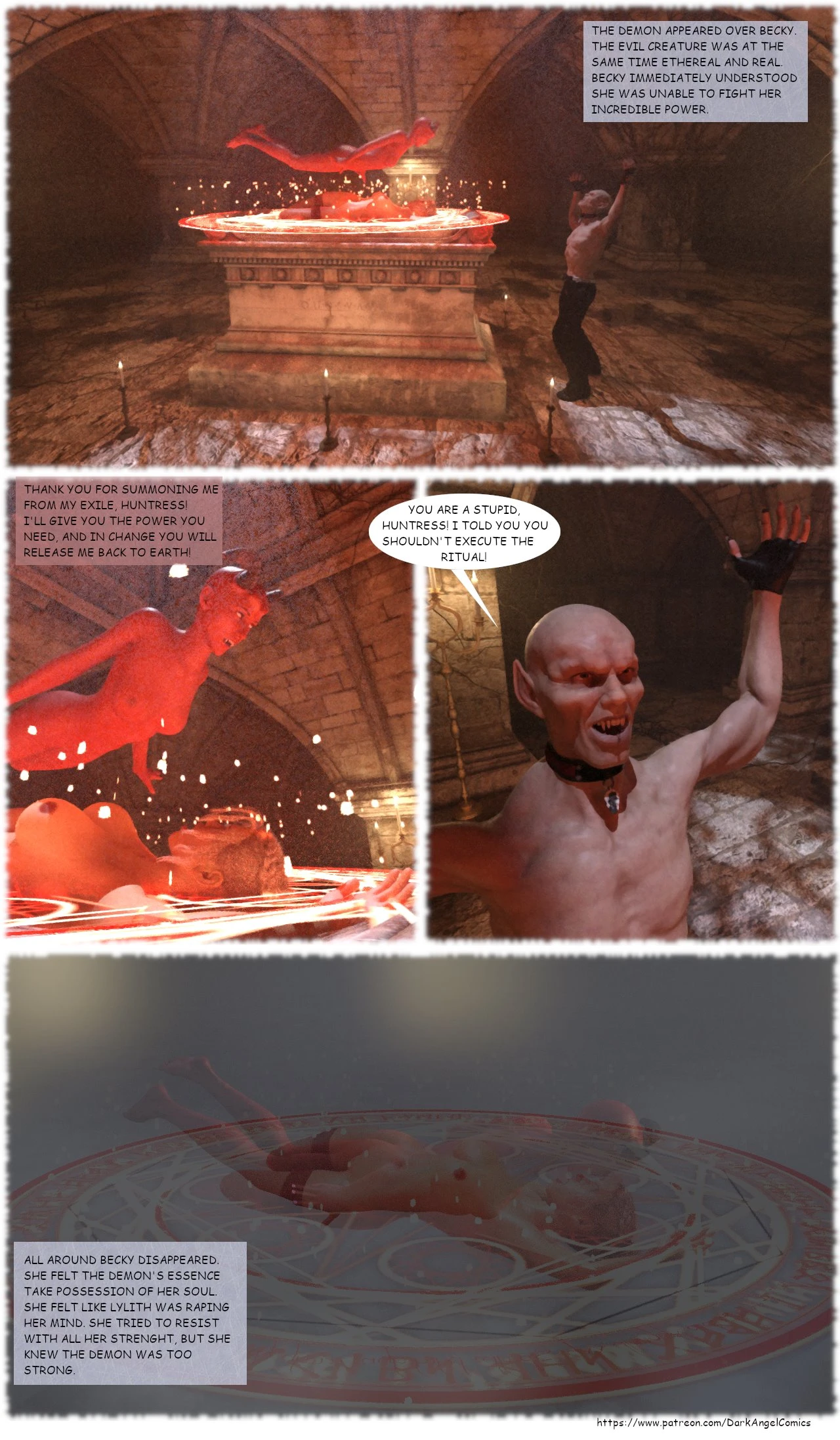 Demon Huntress - Chapter 3 porn comic picture 32