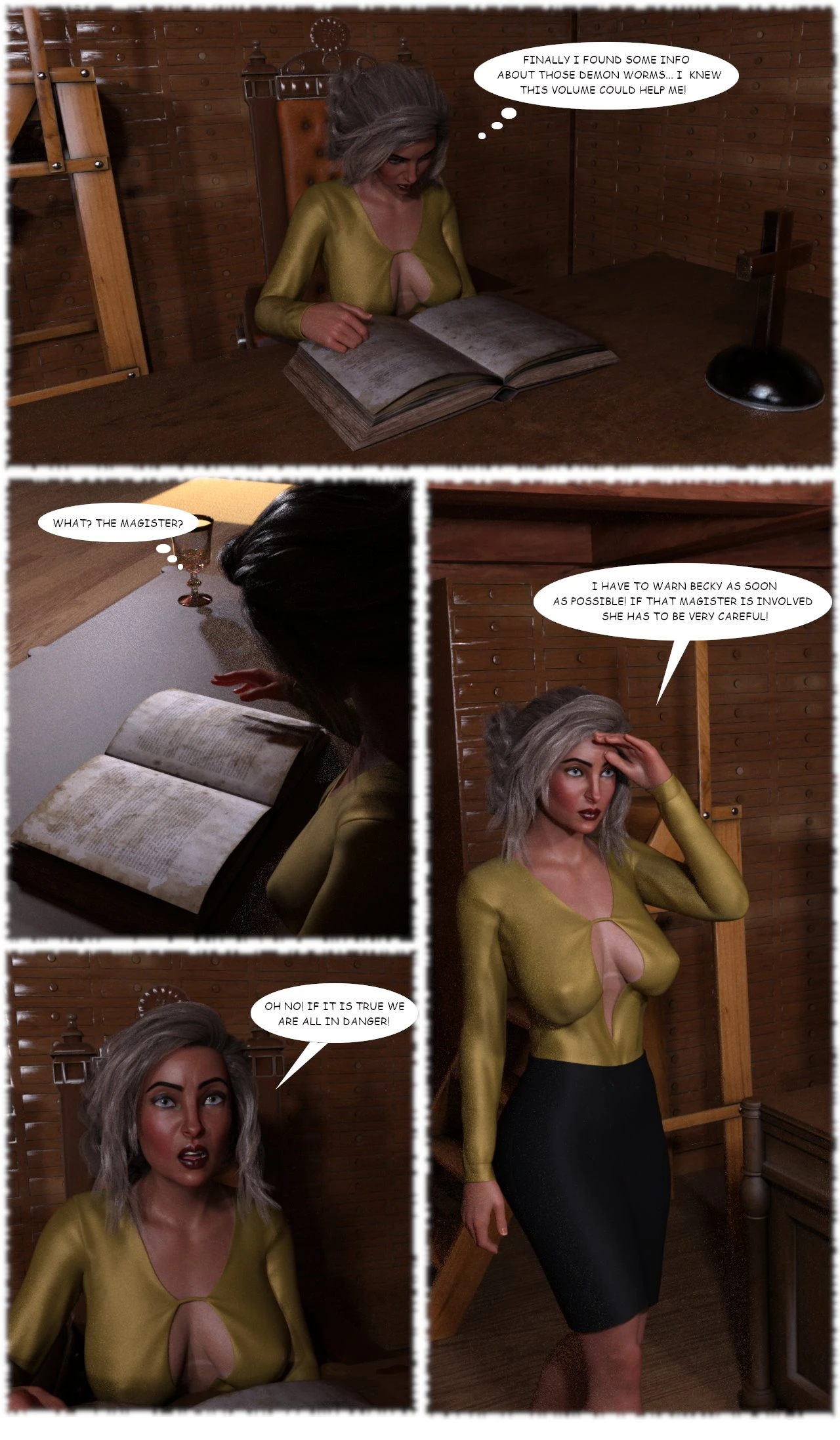 Demon Huntress - Chapter 4 porn comic picture 16