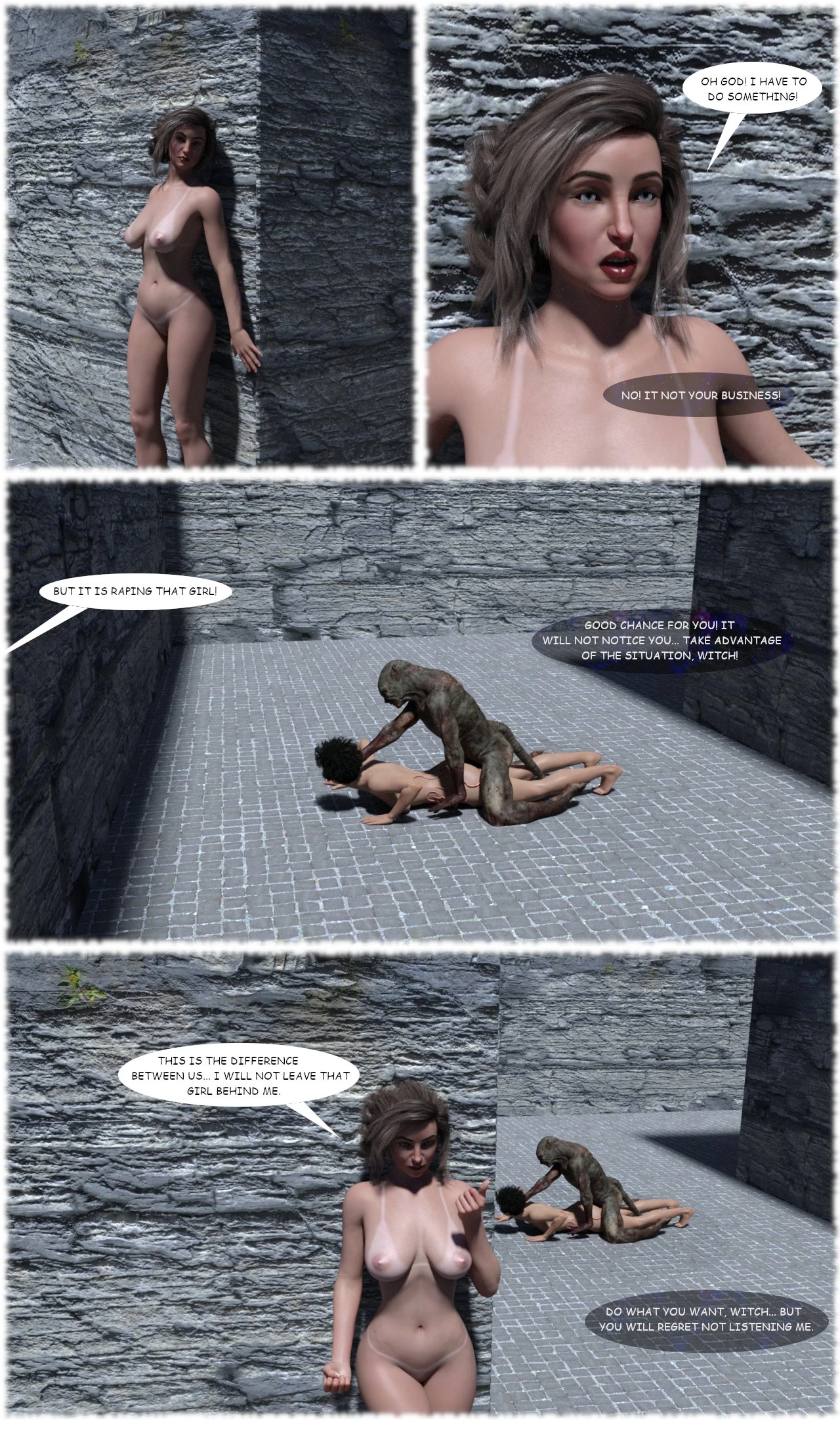 Demon Huntress - Chapter 4 porn comic picture 60