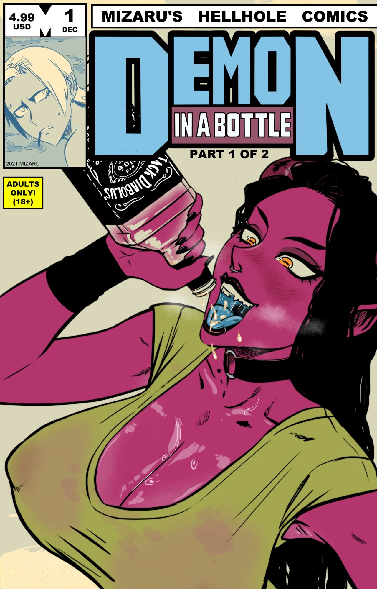 Demon in a Bottle porn comic picture 1