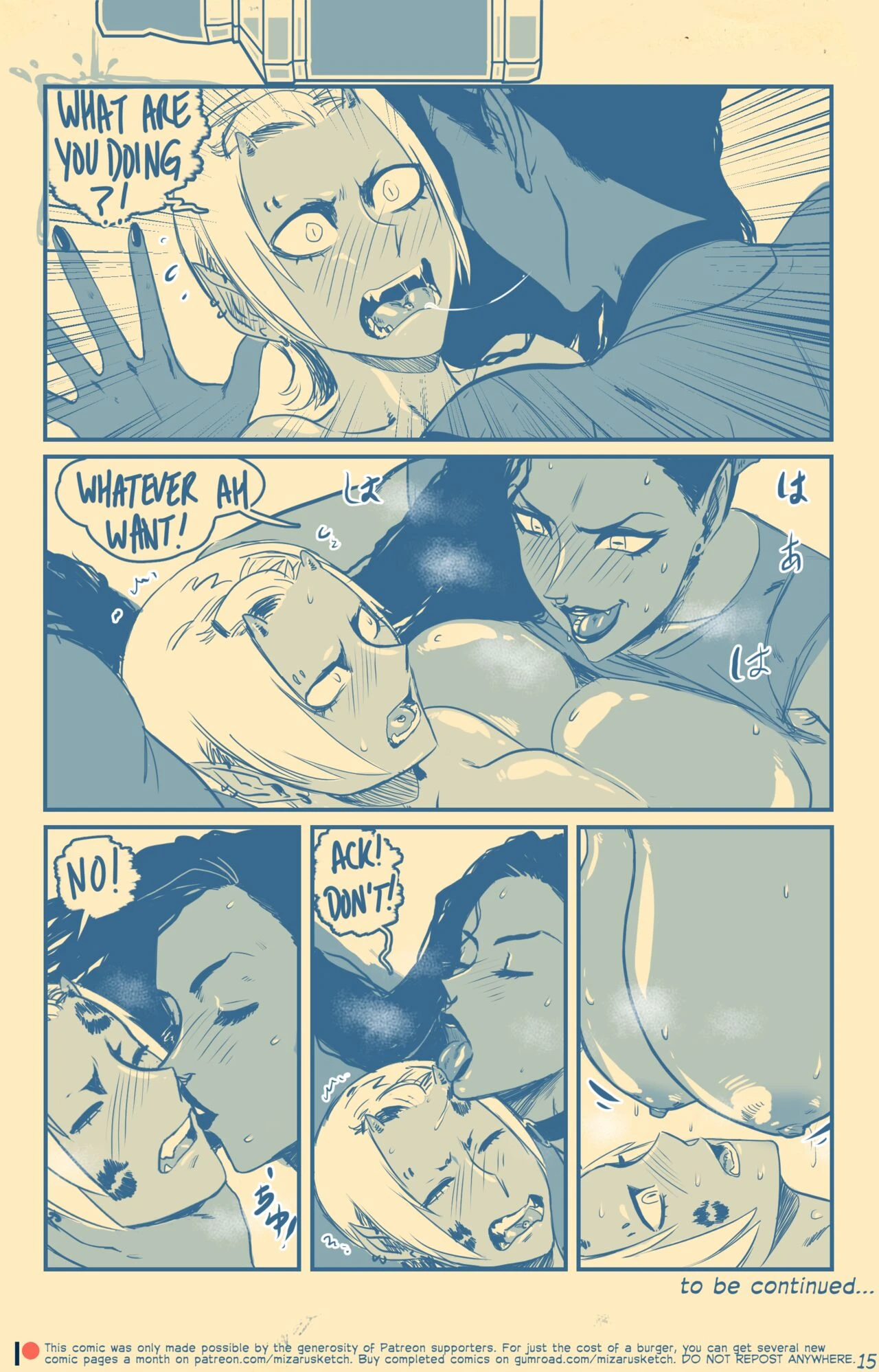 Demon in a Bottle porn comic picture 16