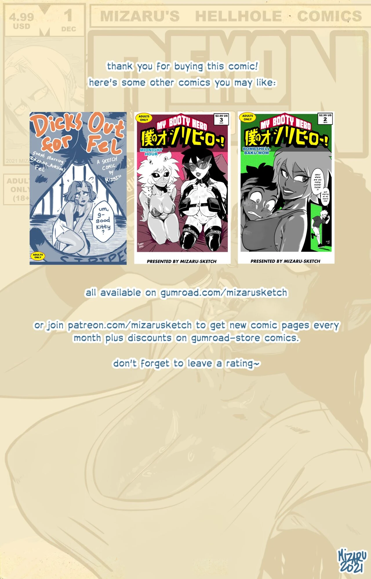 Demon in a Bottle porn comic picture 17