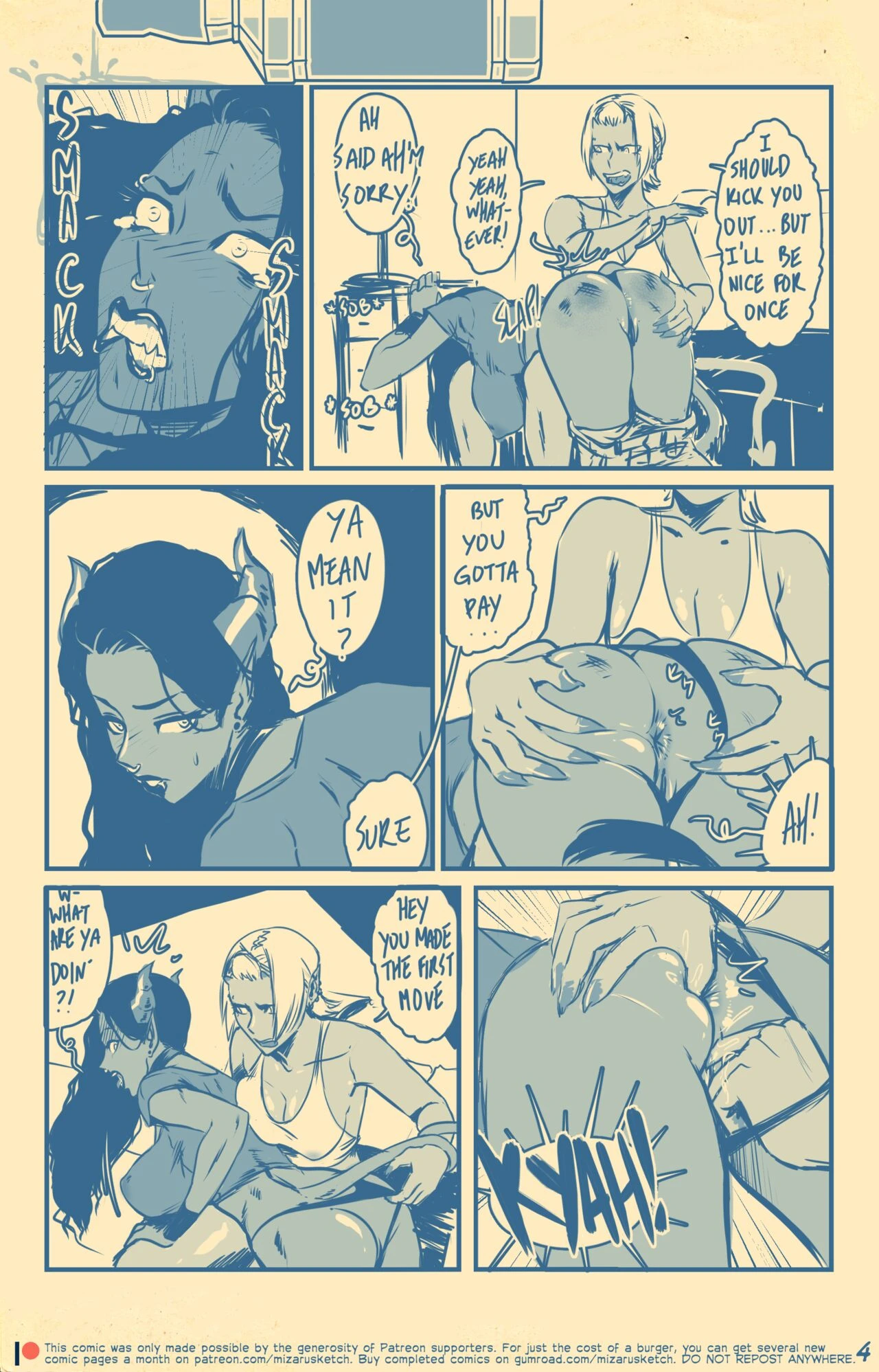 Demon in a Bottle porn comic picture 5