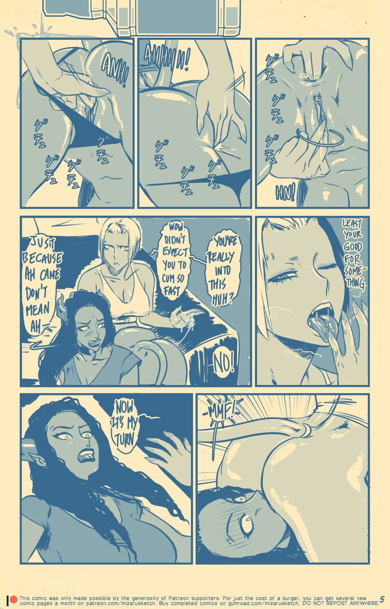 Demon in a Bottle porn comic picture 6