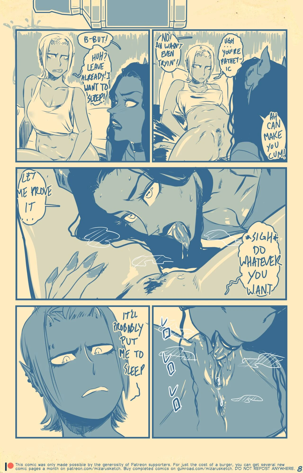 Demon in a Bottle porn comic picture 9