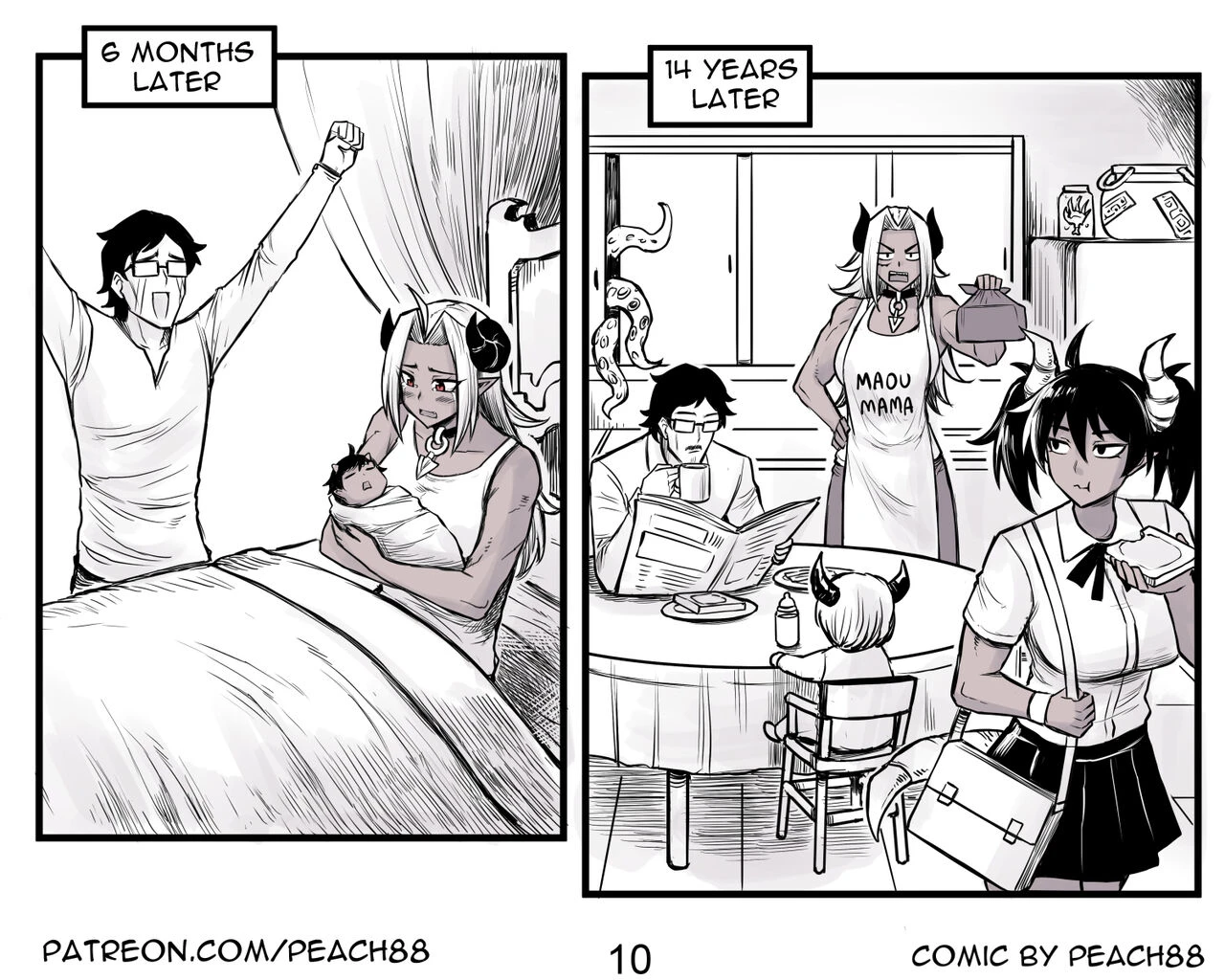 Demon King GF porn comic picture 11