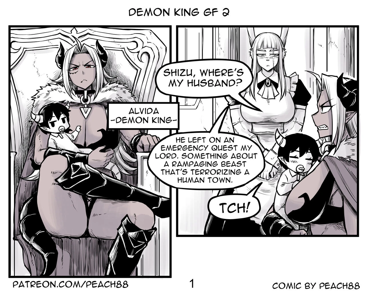 Demon King GF porn comic picture 20