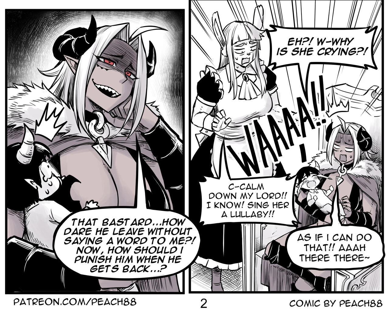 Demon King GF porn comic picture 21