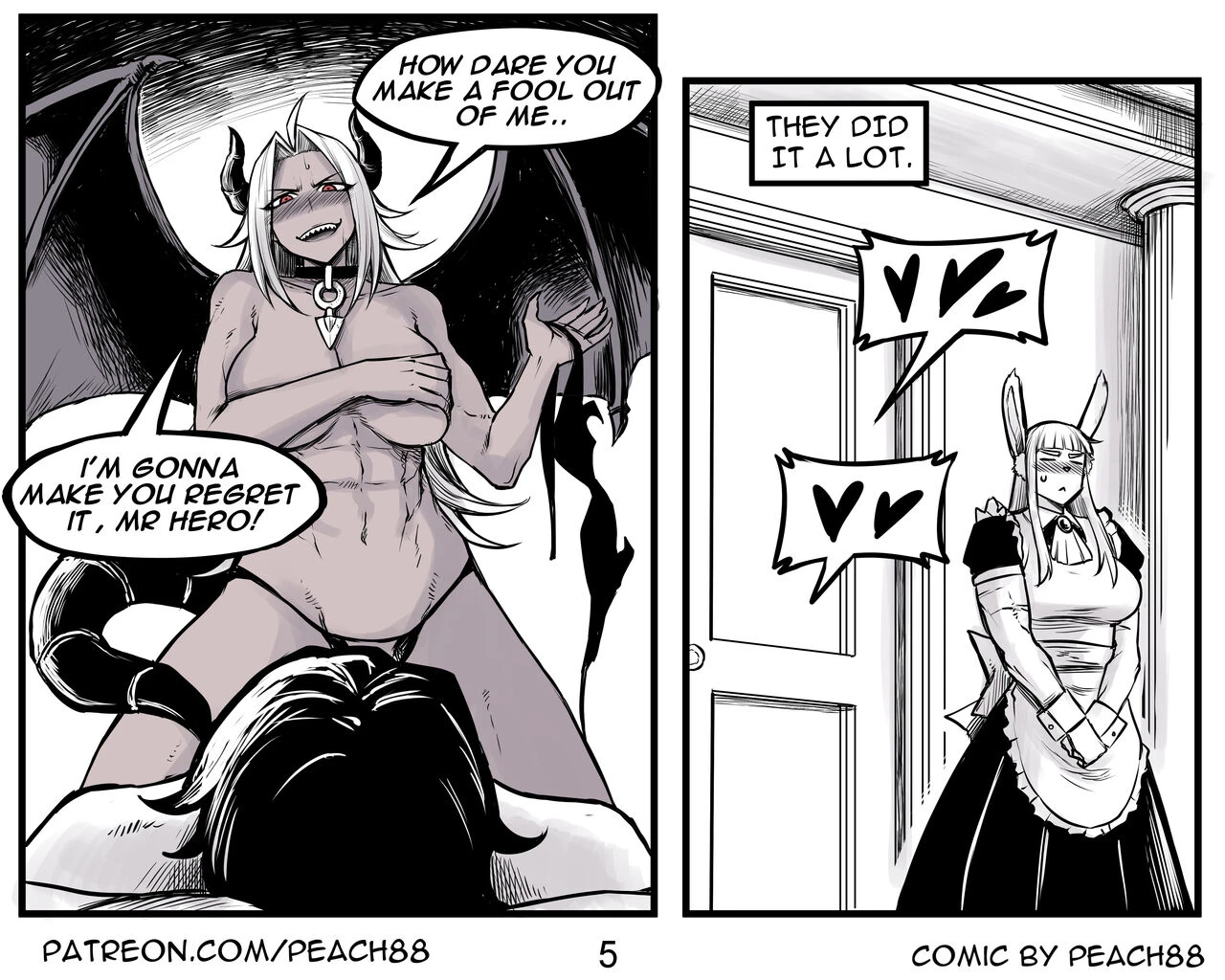 Demon King GF porn comic picture 34