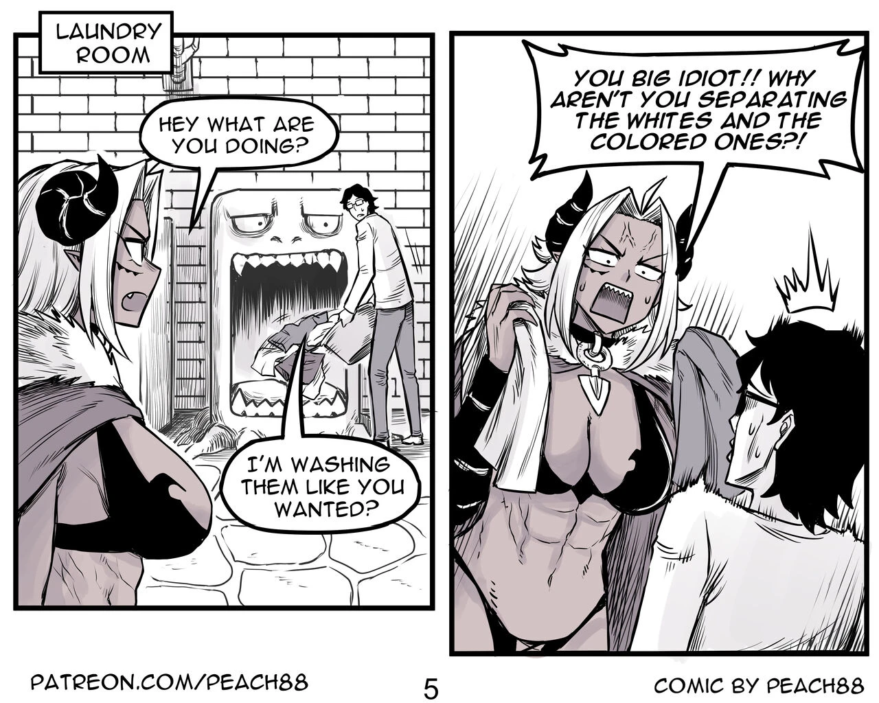 Demon King GF porn comic picture 39