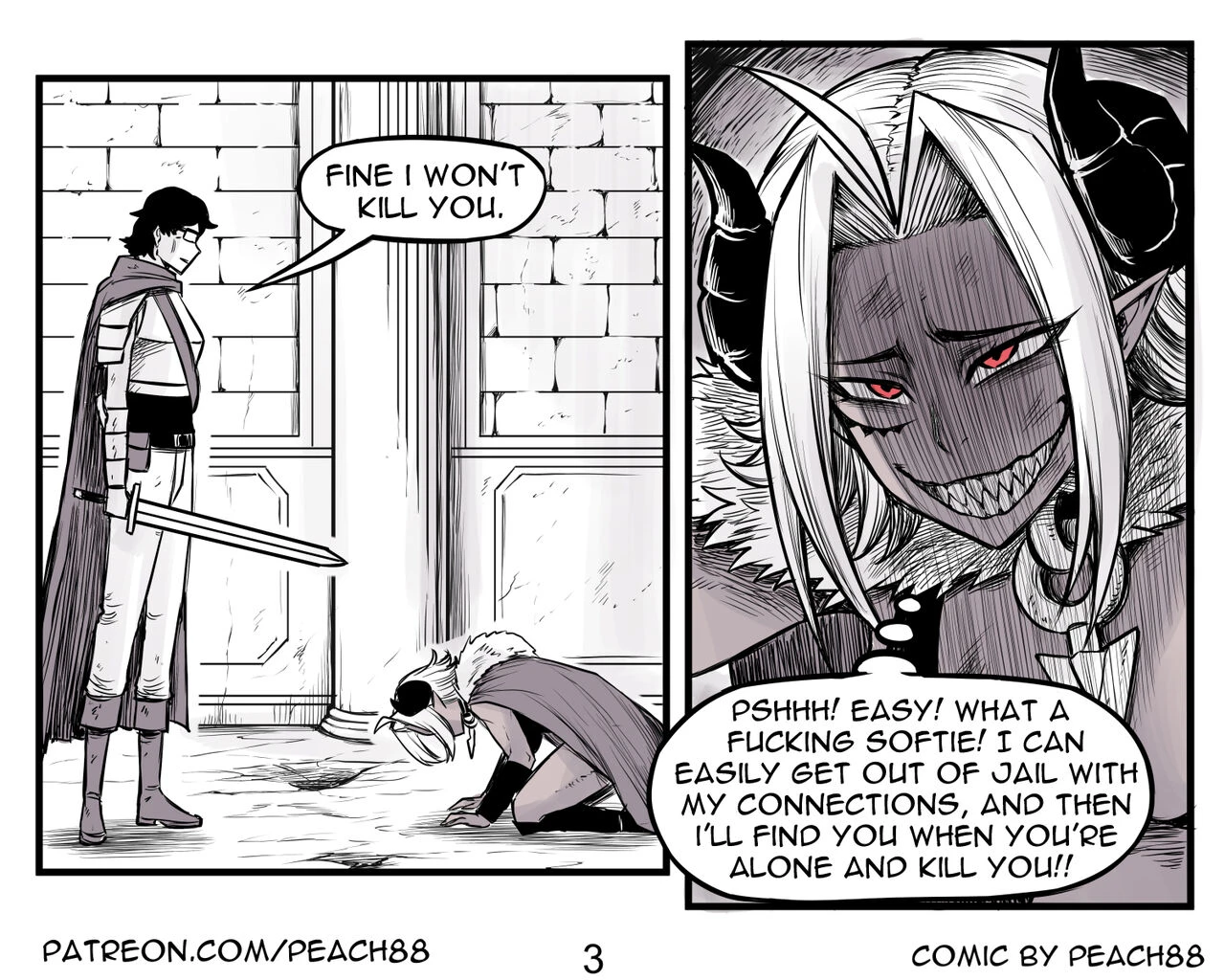 Demon King GF porn comic picture 4