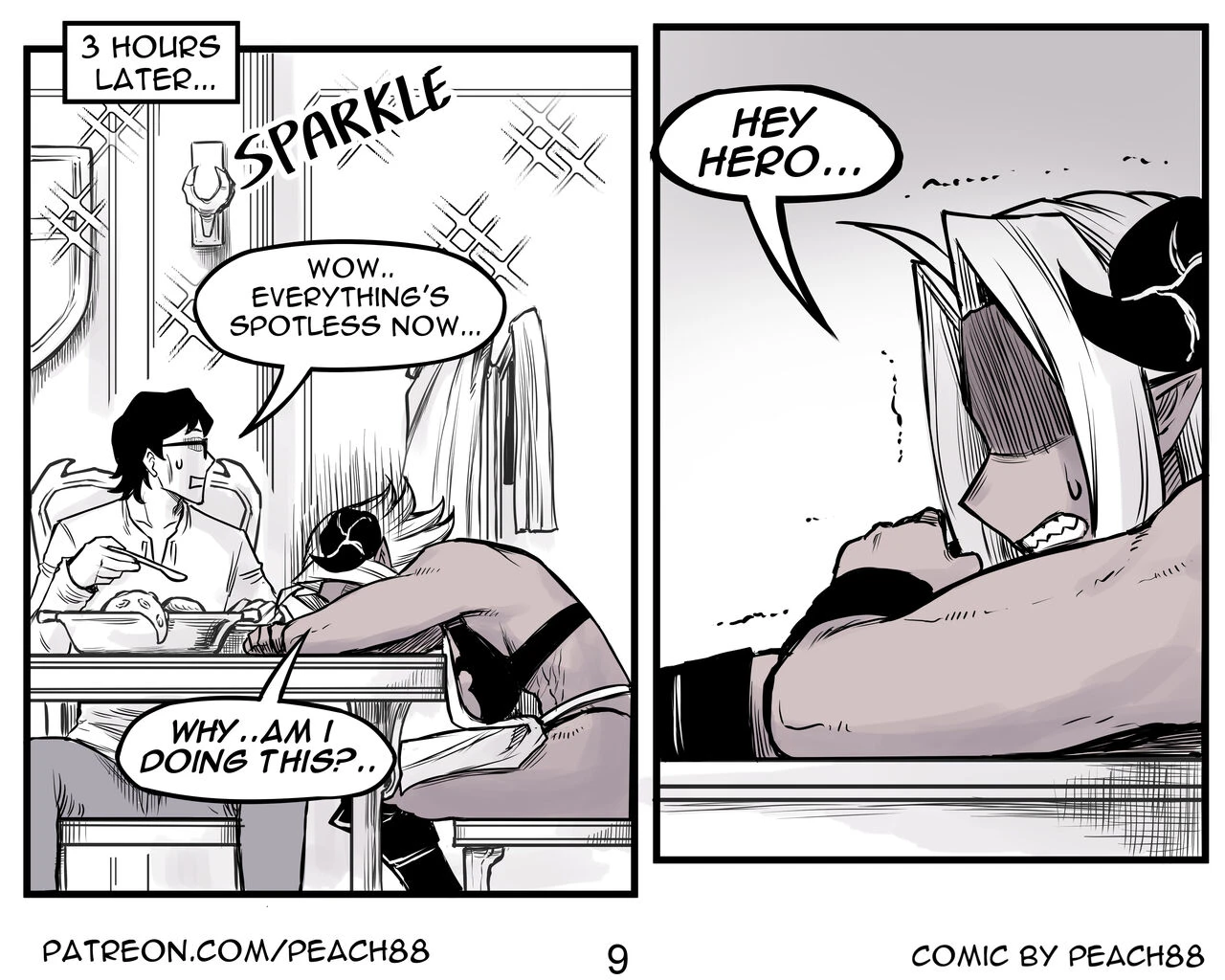 Demon King GF porn comic picture 43