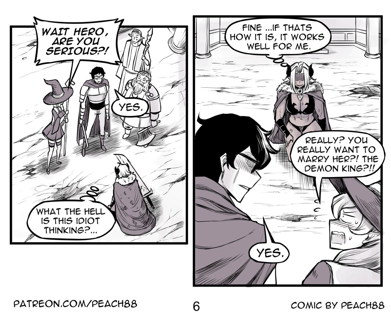 Demon King GF porn comic picture 7