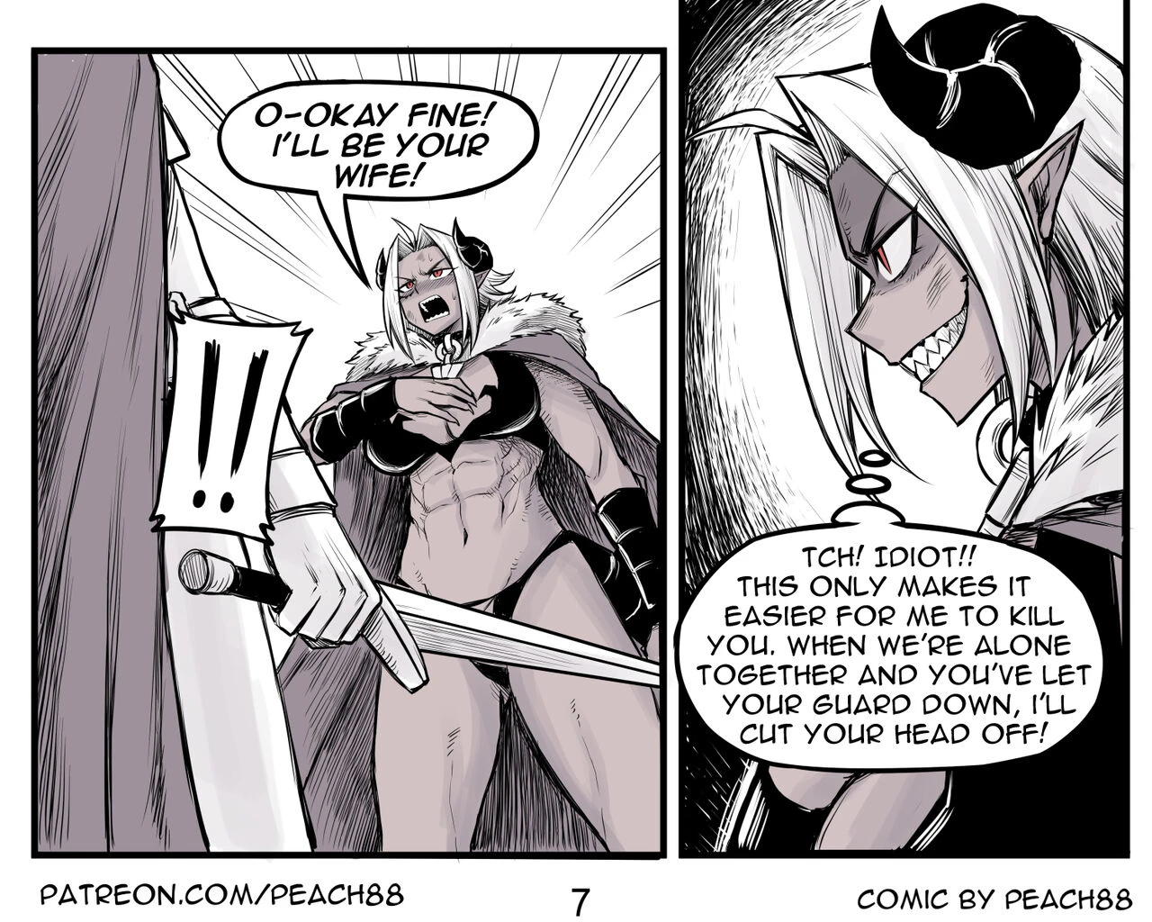 Demon King GF porn comic picture 8