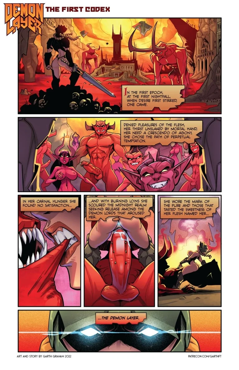 Demon Layer: The First Codex porn comic picture 4