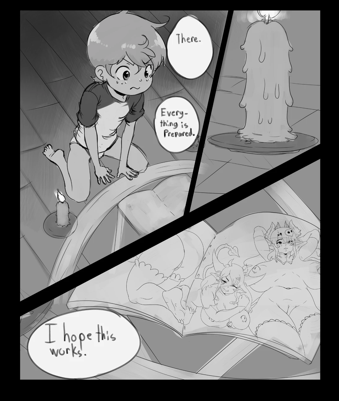 Demon porn comic picture 1