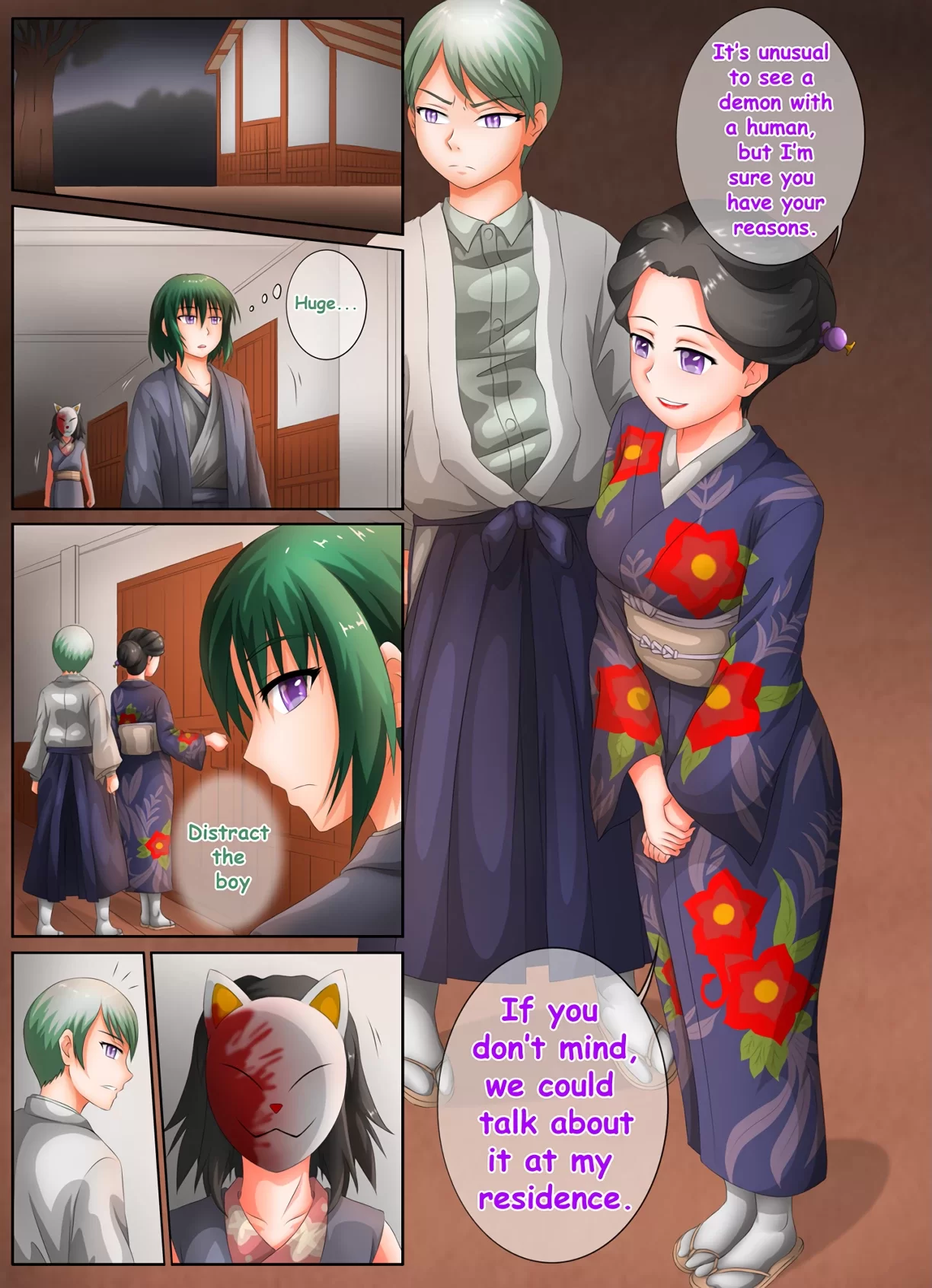 Demon Saga porn comic picture 5