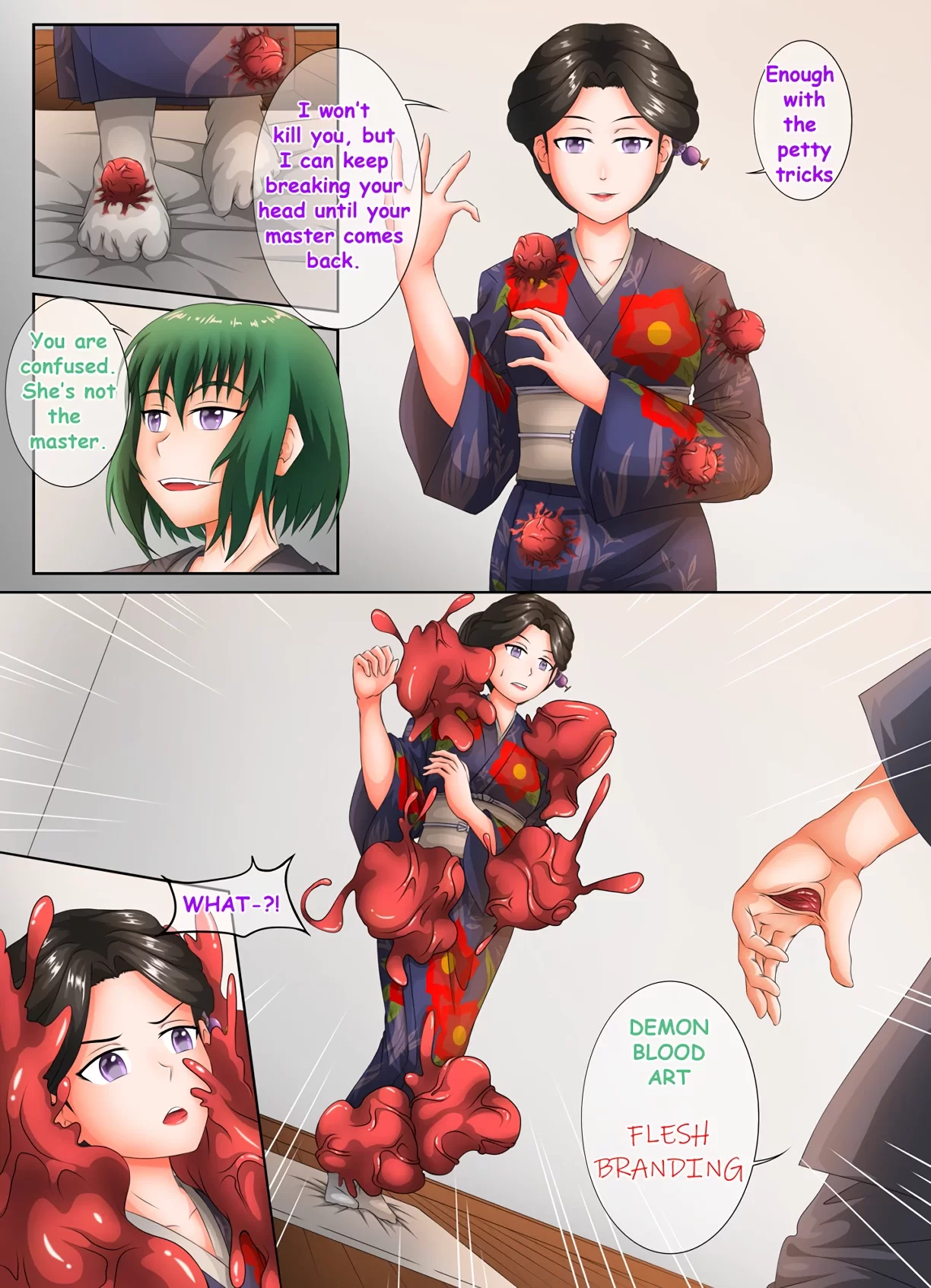 Demon Saga porn comic picture 9