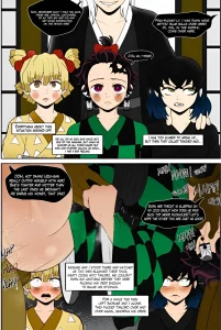Demon Slayer: Brothel Arc Colored porn comic picture 1