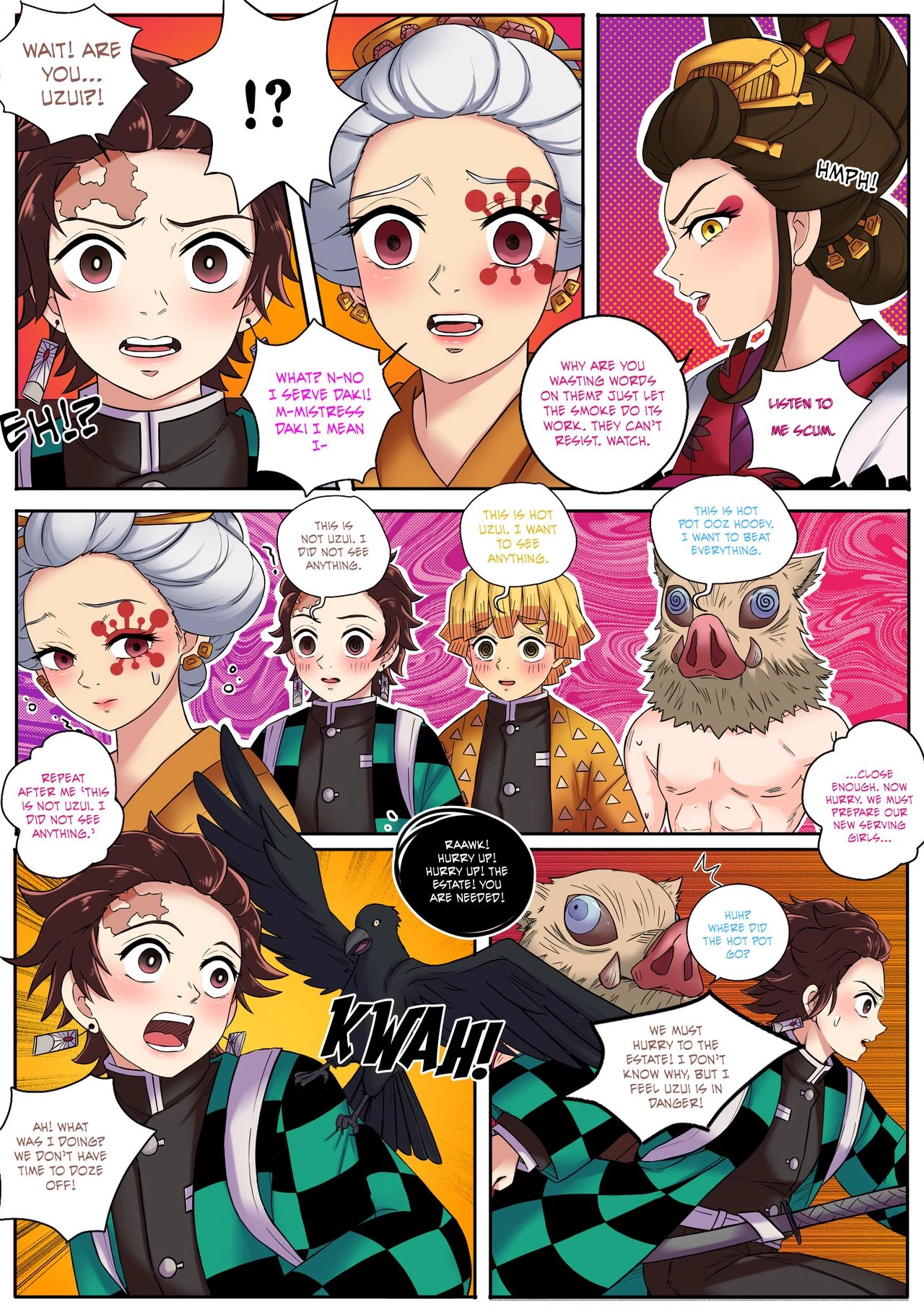 Demon Slayer: Red Light District porn comic picture 12
