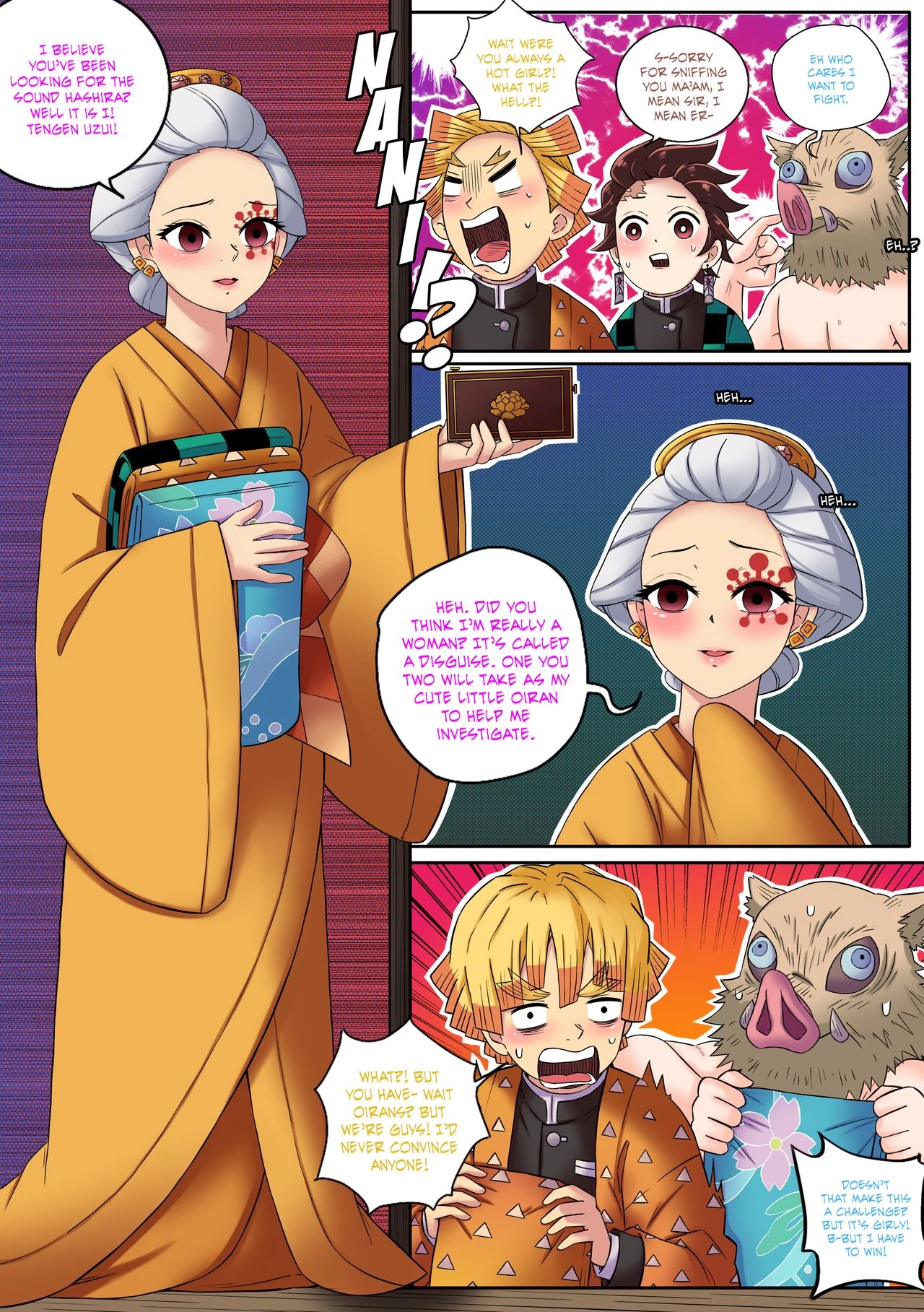 Demon Slayer: Red Light District porn comic picture 14