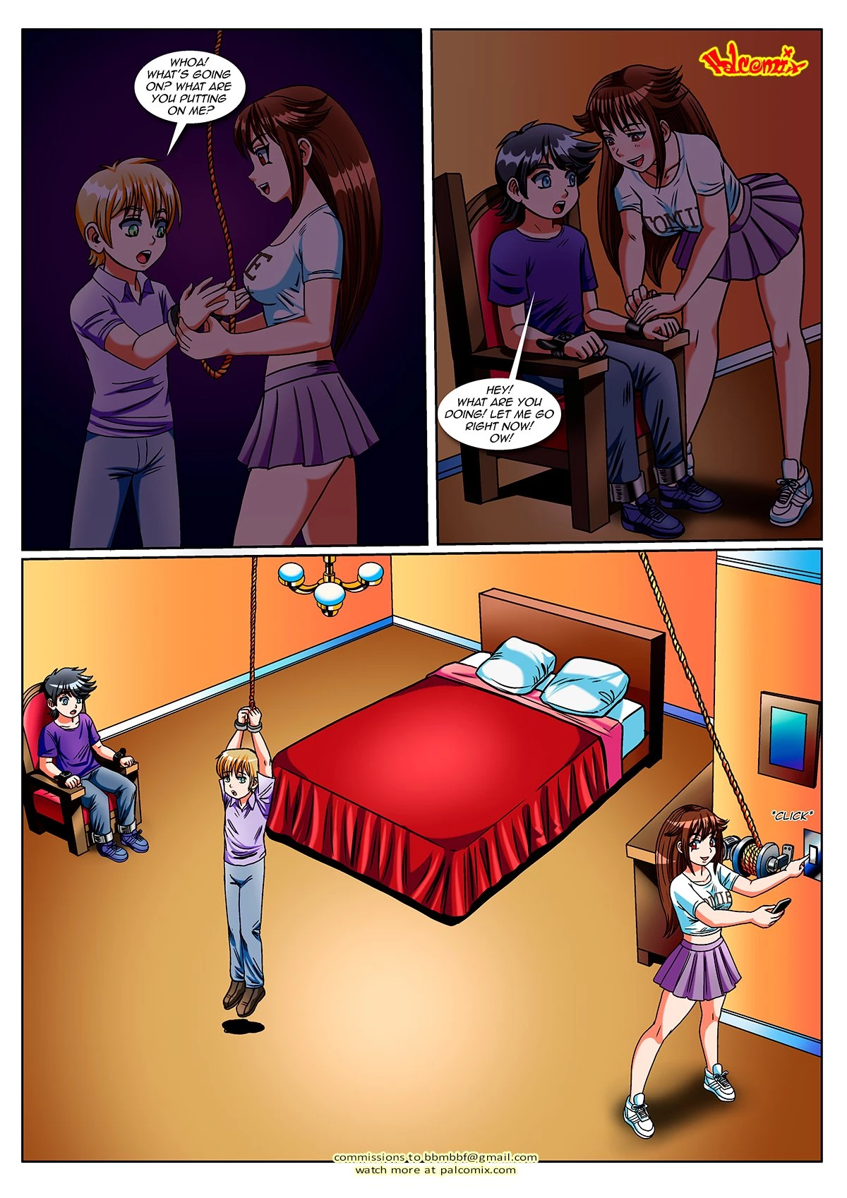 Demon's Game porn comic picture 7